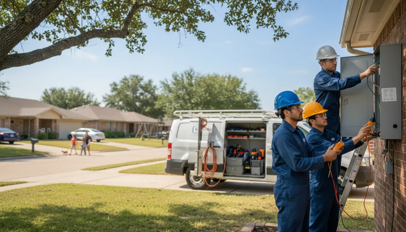 Certified electrician providing emergency electrical services in Berne, IN